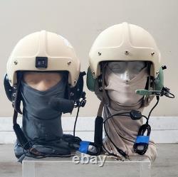 K10 Flight Helmet, Pilot Helmet, David and Clark, HGU-84 ANVIS Mount, LPBP Mount