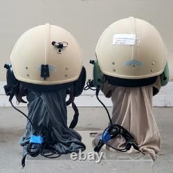 K10 Flight Helmet, Pilot Helmet, David and Clark, HGU-84 ANVIS Mount, LPBP Mount