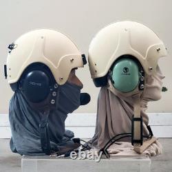 K10 Flight Helmet, Pilot Helmet, David and Clark, HGU-84 ANVIS Mount, LPBP Mount