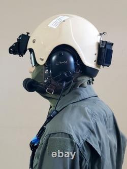 K10 Flight Helmet, Pilot Helmet, David and Clark, HGU-84 ANVIS Mount, LPBP Mount