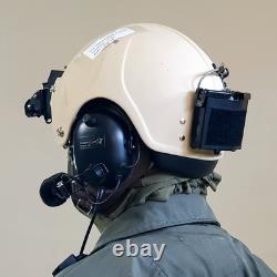 K10 Flight Helmet, Pilot Helmet, David and Clark, HGU-84 ANVIS Mount, LPBP Mount