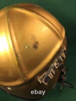 Korean War Era Us Navy Marine Corps Gentex H-4 Jet Pilot Flight Helmet