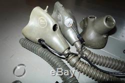 MBU-5/P Sauerstoffmaske USAF Flight Helmet Oxygen Mask Parts Fliegerhelm Pilot