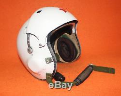 MIG-29 Flight Helmet Air Force Pilot Helmet SIZE 1# XXL OXYGEN MASK LARGEST