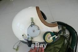 MIG Fighter Pilot Air Force Aviator Flight Helmet, pull-down Black Sunvisor