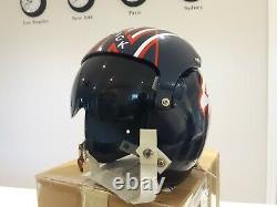 Maverick Top Gun Gentex Hgu-26 Movie Prop Replica Flight Pilot Helmet Naval