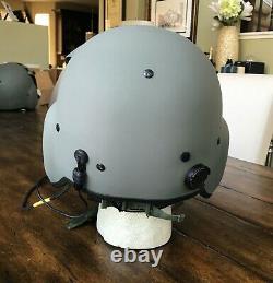 Medium Hgu56 Helicopter Pilot Flight Helmet Mfs Shield Hgu 56