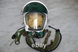 MiG-21 Fighter Pilot High altitude Flight Helmet Black Sunvisor