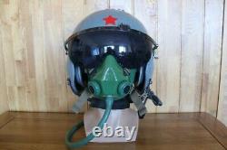 MiG Fighter Pilot Helmet QTK-1, Oxygen Mask KJB-1