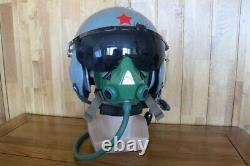 MiG Fighter Pilot Helmet QTK-1, Oxygen Mask KJB-1