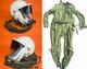 Mig Pilot High Altitude Helmet Pull down Sunvisor, Flight Suit 1#