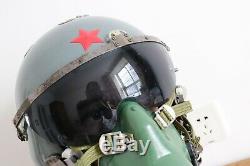 Mig pilot fighter aviator flight helmet