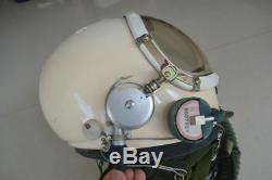 Militaria Aviation High Altitude Fighter Pilot Flight Helmet, Pressure Helmet