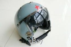 Militaria Aviator Air Force Fighter Pilot Aviation Flight Helmet, Helicopter Cap