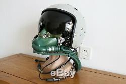 Militaria Aviator Air Force Fighter Pilot Flight Helmet, Aviation Flight Helmet