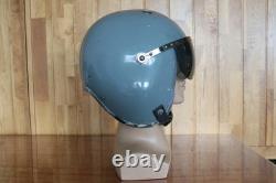 Militaria Collection Retired Chinese Pilot Flight Helmet, Black Sunvisor, 1#/58-60