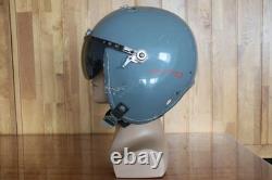Militaria Collection Retired Chinese Pilot Flight Helmet, Black Sunvisor, 1#/58-60