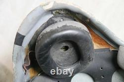 Militaria Collection Retired Chinese Pilot Flight Helmet, Black Sunvisor, 1#/58-60