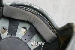 Militaria Collection Retired Chinese Pilot Flight Helmet, Black Sunvisor, 1#/58-60