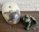 Military Pilot Flight Helmet CAL-MIL Model AD10P0B9B Sz 7-71/8 With Oxygen Mask