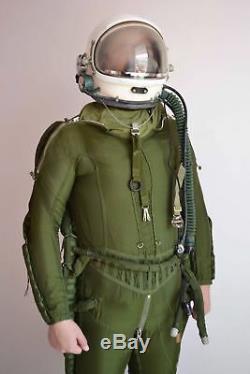 Militria High Altitude MIG Fighter Pilots Flight Protection Helmet, Pressure Suit