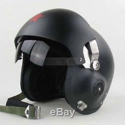 Motorcycle/Scooter helmet & Air force Jet Pilot flight helmet Matte black