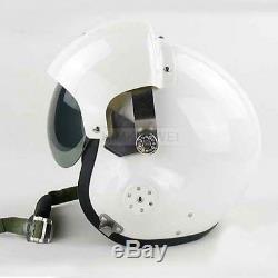 Motorcycle/Scooter helmet & Air force Jet Pilot flight helmet White
