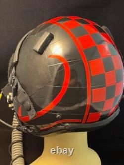 NAVY VF-24 SQUADROM F-14 TOMCAT PILOT FLIGHT HELMET HGU-55/p GENTEX