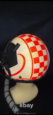 NAVY VF-24 SQUADROM F-14 TOMCAT PILOT FLIGHT HELMET HGU-55/p GENTEX