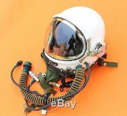 NEW Flight Helmet High Altitude Astronaut Space Pilots Pressured Pilot Helmet OO