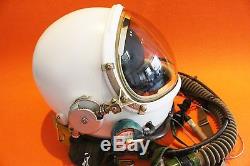 NEW Flight Helmet High Altitude Astronaut Space Pilots Pressured SIZE1# XXL BAG