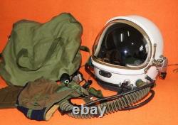 NEW High Altitude Sealed Pilot Helmet /1#/(bag+Cap) flight suit $900