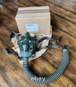 NOS MS22001 PILOT FLIGHT HELMET OXYGEN MASK Dated 84 to 88