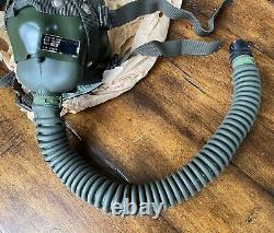 NOS MS22001 PILOT FLIGHT HELMET OXYGEN MASK Dated 84 to 88