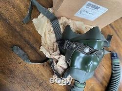 NOS MS22001 PILOT FLIGHT HELMET OXYGEN MASK Dated 84 to 88