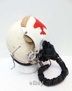 Named 1970's USAF F-4 Phantom Pilot's Flight Helmet MBU-5/P Oxygen Mask 78th TFS