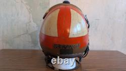 Named MSA Aph-5 Navy Pilots Flight Helmet Sz L with Helmet Bag & Ms22001 Hardshell