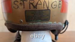 Named MSA Aph-5 Navy Pilots Flight Helmet Sz L with Helmet Bag & Ms22001 Hardshell