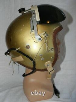 Named USAF MB-4 Flight Helmet F-102 F-101 F-100 Pilot Flying Jet Cold War P-4B