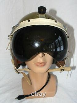 Named USAF MB-4 Flight Helmet F-102 F-101 F-100 Pilot Flying Jet Cold War P-4B