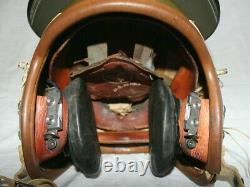 Named USAF MB-4 Flight Helmet F-102 F-101 F-100 Pilot Flying Jet Cold War P-4B