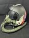 Navy Topgun Istructor Pilot Flight Helmet Hgu-33 Gentex With Mbu-12 Oxygen Mask