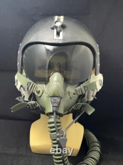 Navy Topgun Istructor Pilot Flight Helmet Hgu-33 Gentex With Mbu-12 Oxygen Mask