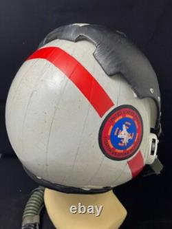 Navy Topgun Istructor Pilot Flight Helmet Hgu-33 Gentex With Mbu-12 Oxygen Mask