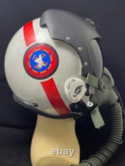 Navy Topgun Istructor Pilot Flight Helmet Hgu-33 Gentex With Mbu-12 Oxygen Mask