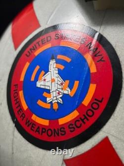 Navy Topgun Istructor Pilot Flight Helmet Hgu-33 Gentex With Mbu-12 Oxygen Mask