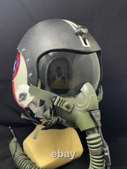 Navy Topgun Istructor Pilot Flight Helmet Hgu-33 Gentex With Mbu-12 Oxygen Mask