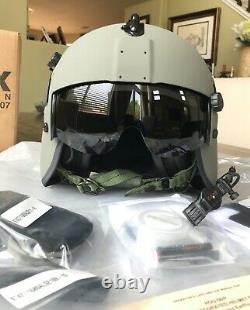 New 2020 Hgu56 Gentex Pilot Flight Helmet Loaded Cep Kit Helicopter Hgu Small