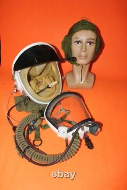 New Air Force Mig Jets Pilot High Altitude Stunt Flight Helmet 1# XXL