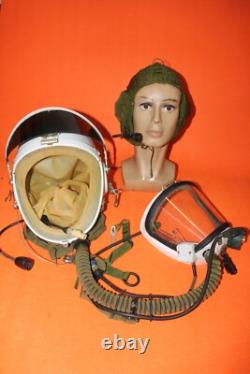 New Air Force Mig Jets Pilot High Altitude Stunt Flight Helmet 1# XXL